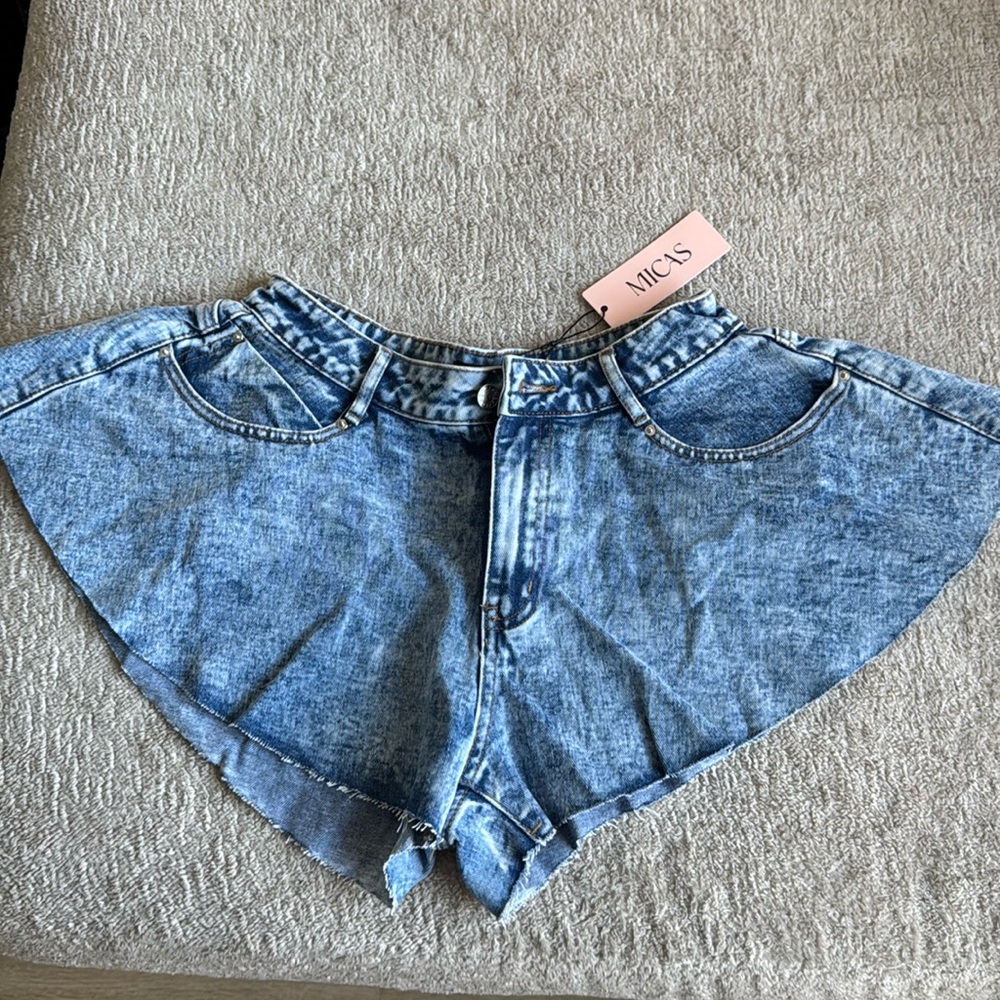 MICAS Blue Jean Shorts